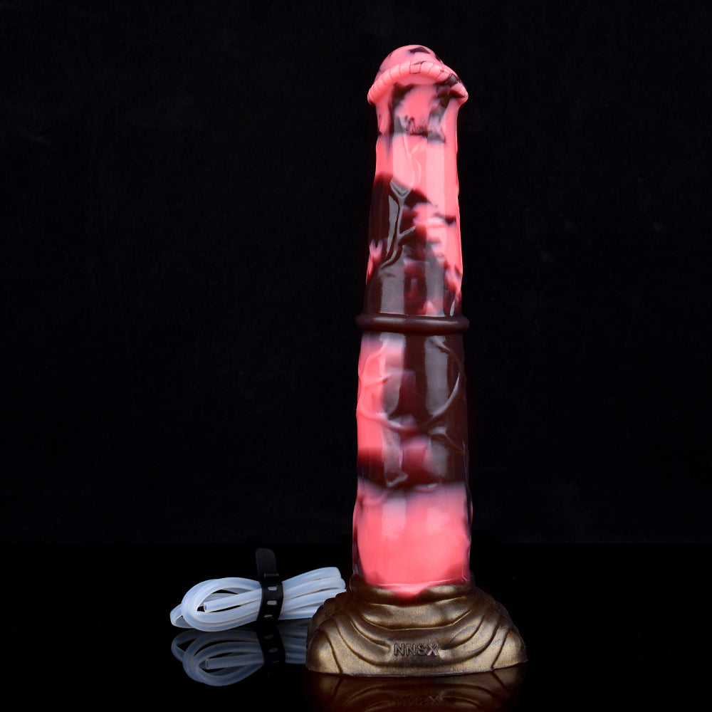 10 Inch Suction Cup Silicone Horse Squirting Dildo