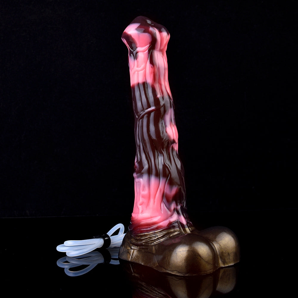 10 Inch Fantasy Silicone Horse Ejaculating Dildo