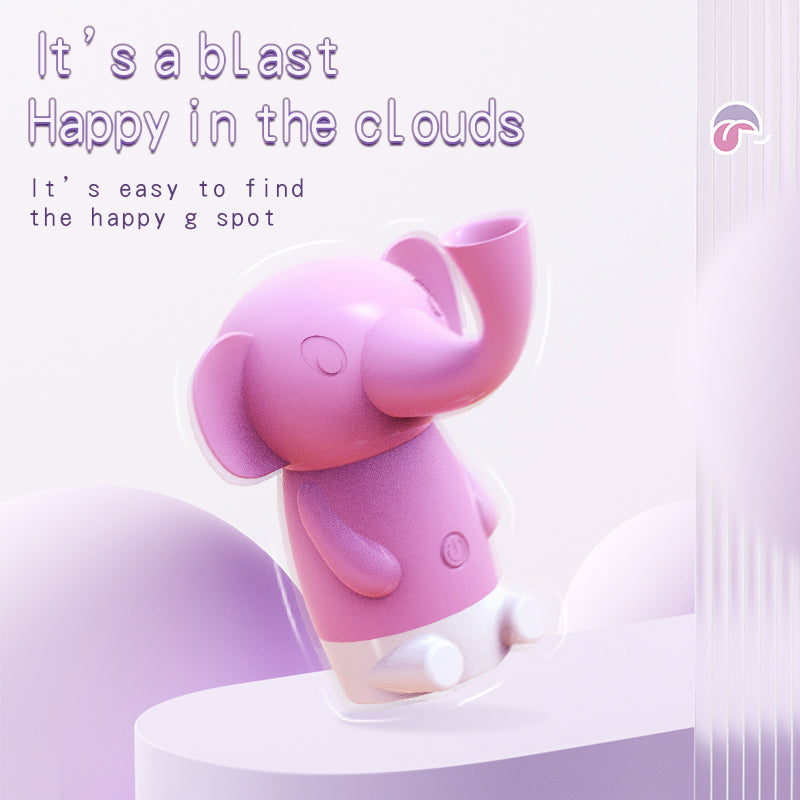 Elephant Sucking Licking Clitoral Cute Vibrator