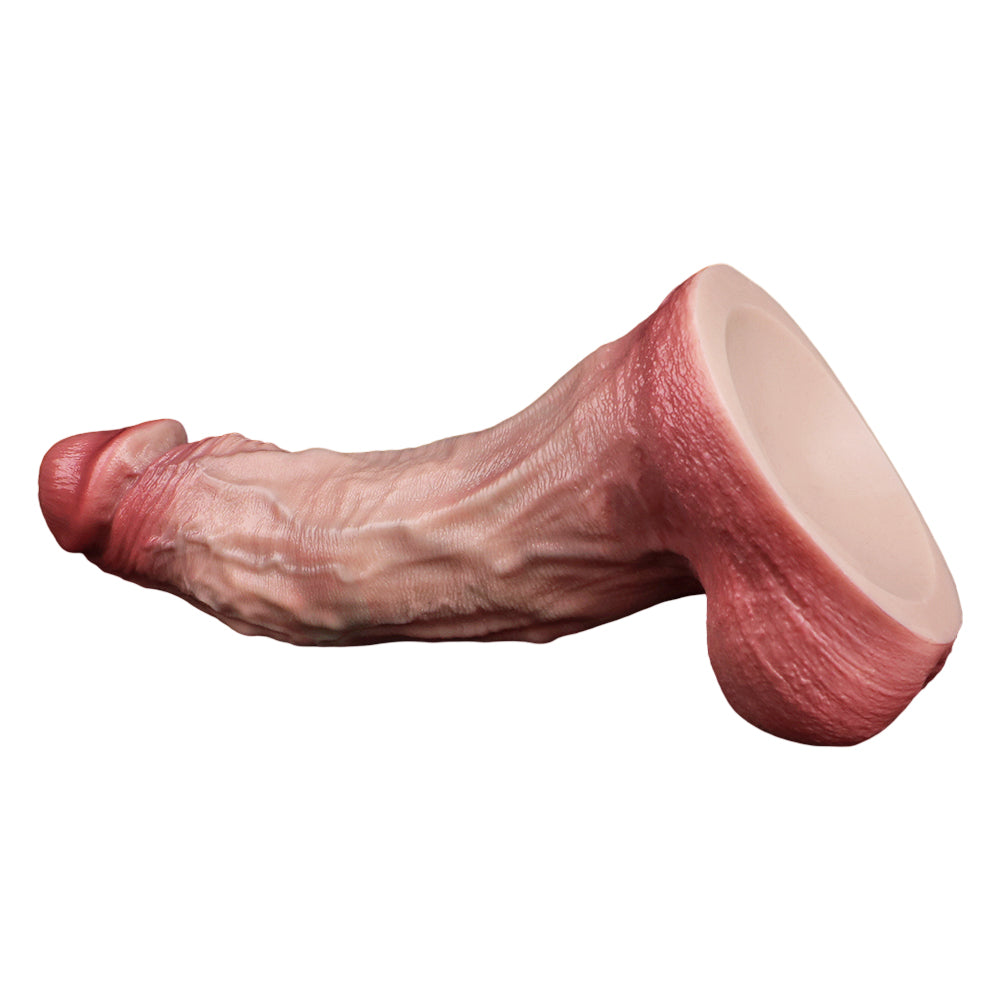 7 Inch Curved G Spot Dual Density Realistic Dildo
