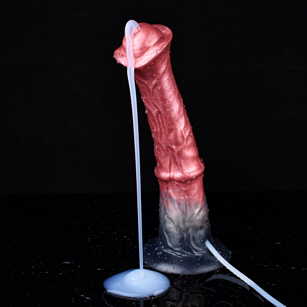 11 Inch Long Big Animal Horse Squirt Dildo