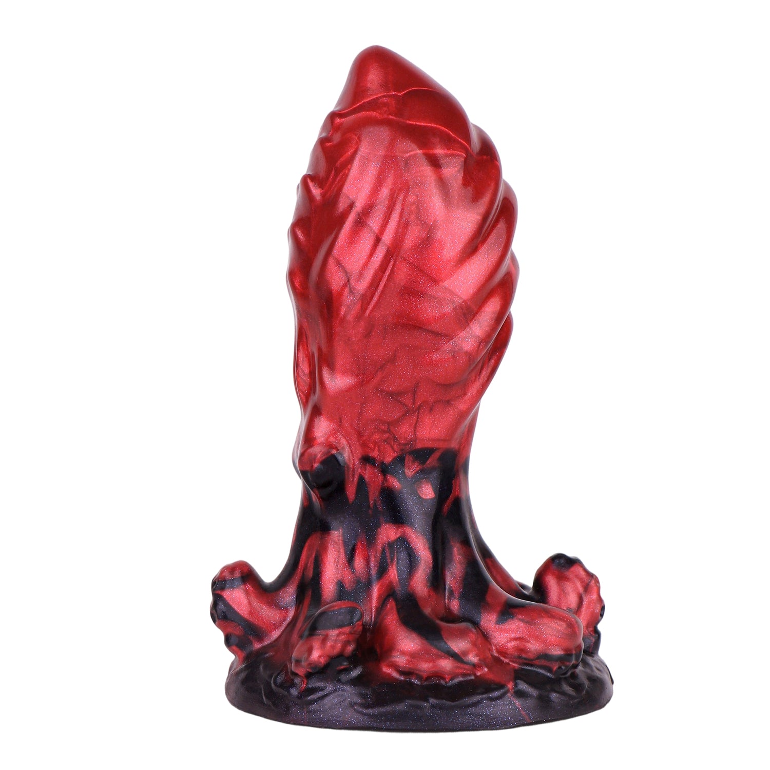 5 Inch Red Fantasy Octopus Anal Plug