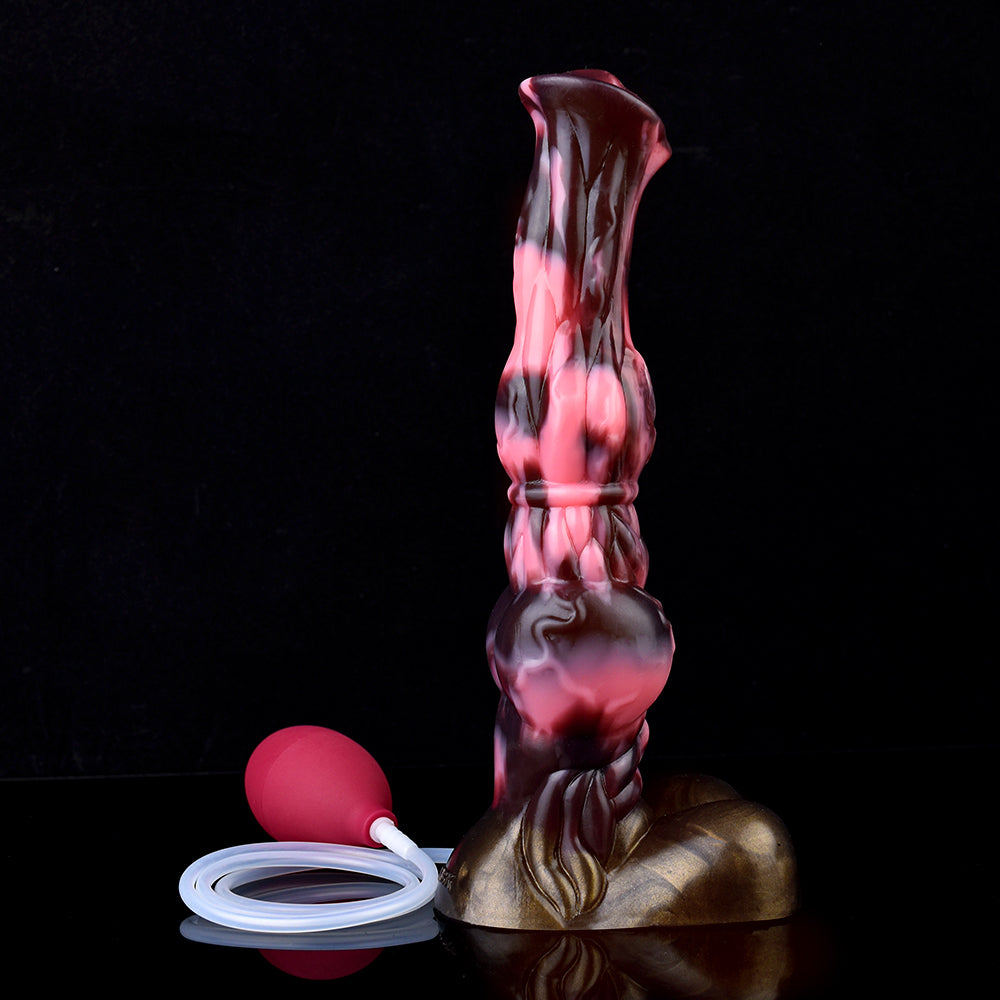 10 Inch Fantasy Knot Horse Squirting Dildo