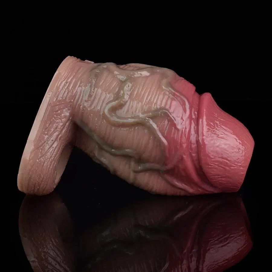 4.5 Inch Realistic Dildo Penis Sleeve