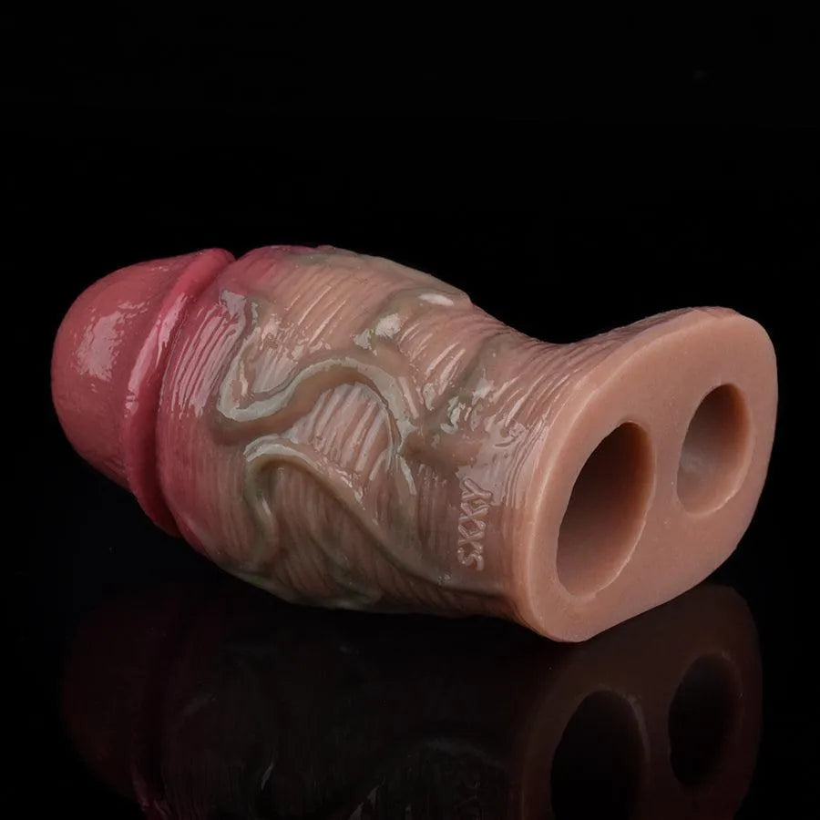 4.5 Inch Realistic Dildo Penis Sleeve