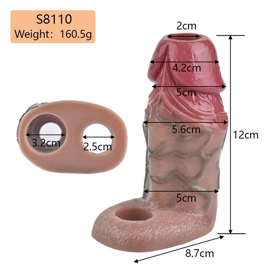 2.2 Inch Wide Male Penis Enlargement Sleeve