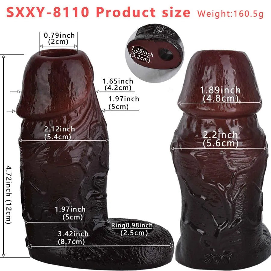 2.2 Inch Wide Male Penis Enlargement Sleeve