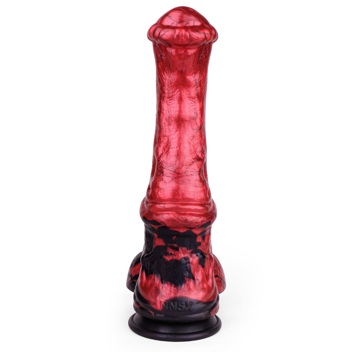 10 Inch Long Red Stallions Big Dildo