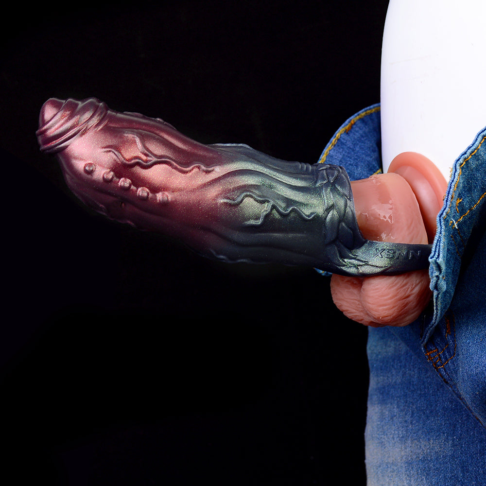 6 Inch Dog Cock Knot Monster Penis Sleeve