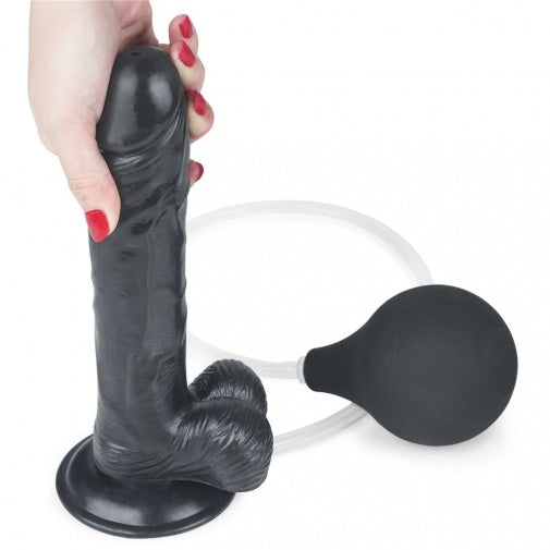 9 Inch realistic Black Squirting Dildo
