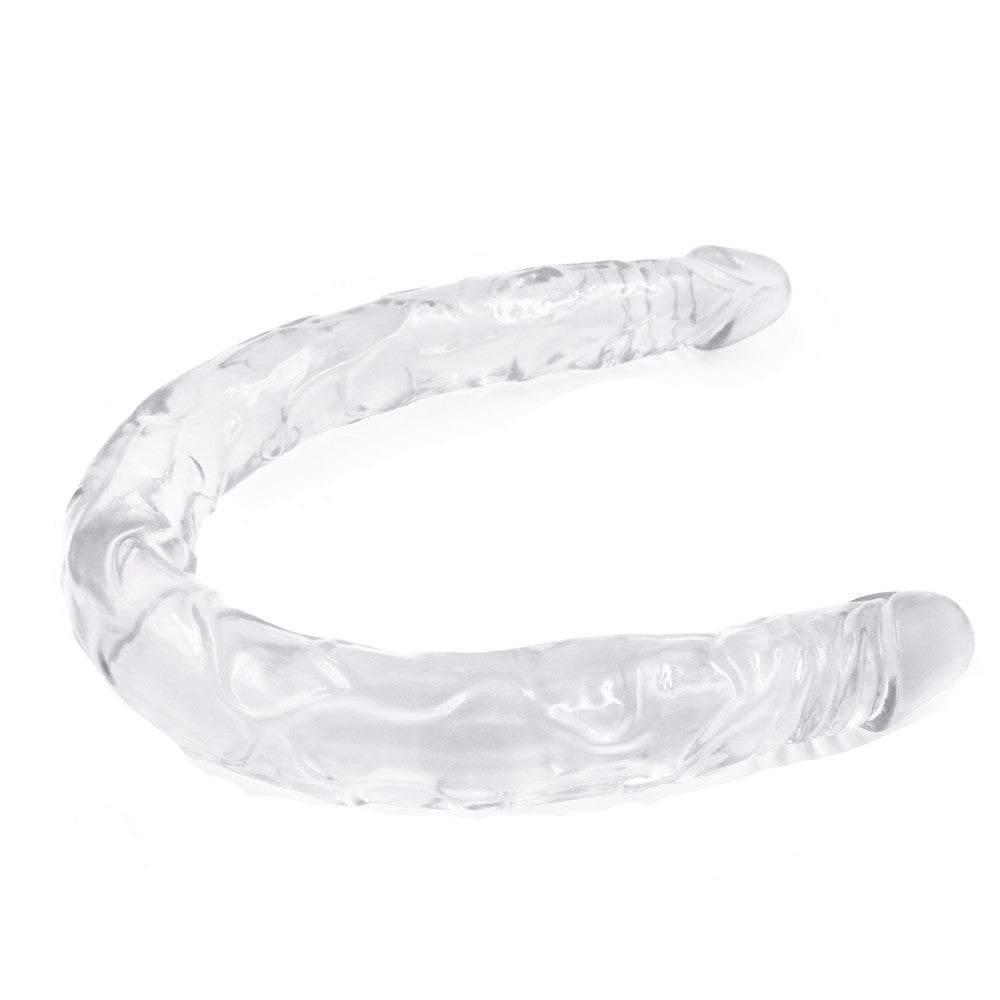 21 inch double head jelly dildo