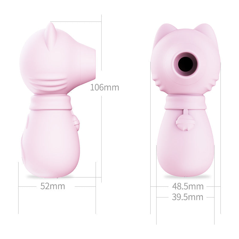 Pink Cute Kitten Clit Sucking Vibrator