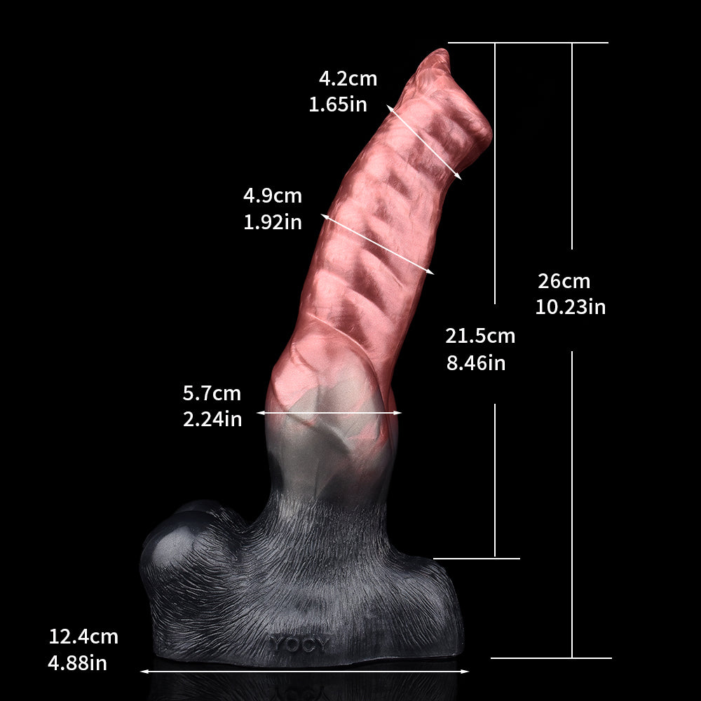 10 Inch Soft Noble Fantasy Dog Dildo