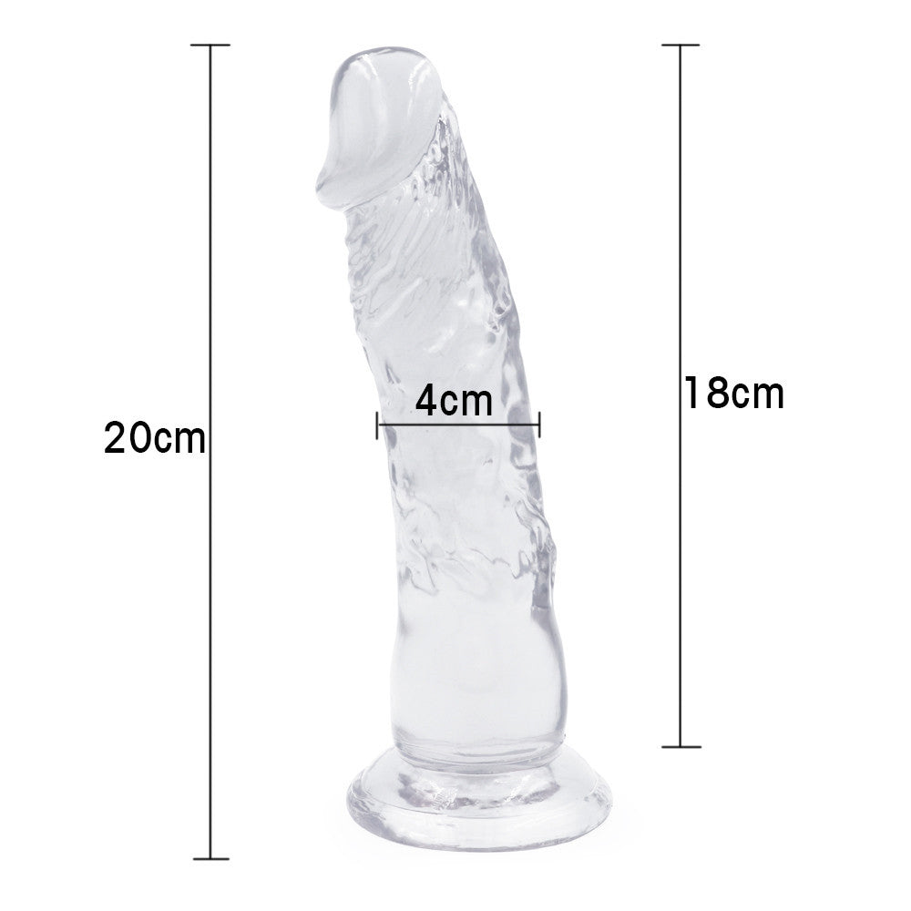 8 Inch Jelly Dildo