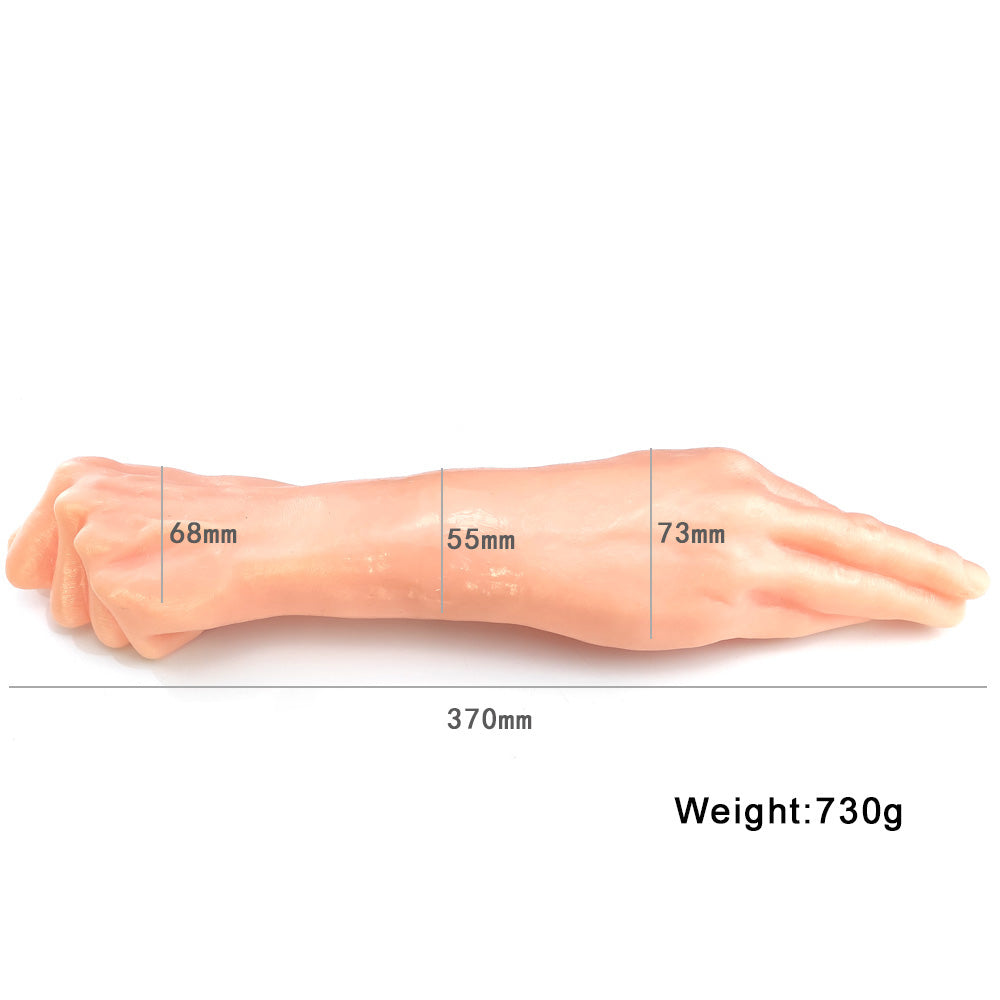 14 Inch Double Hand Extra Long Fist Dildo