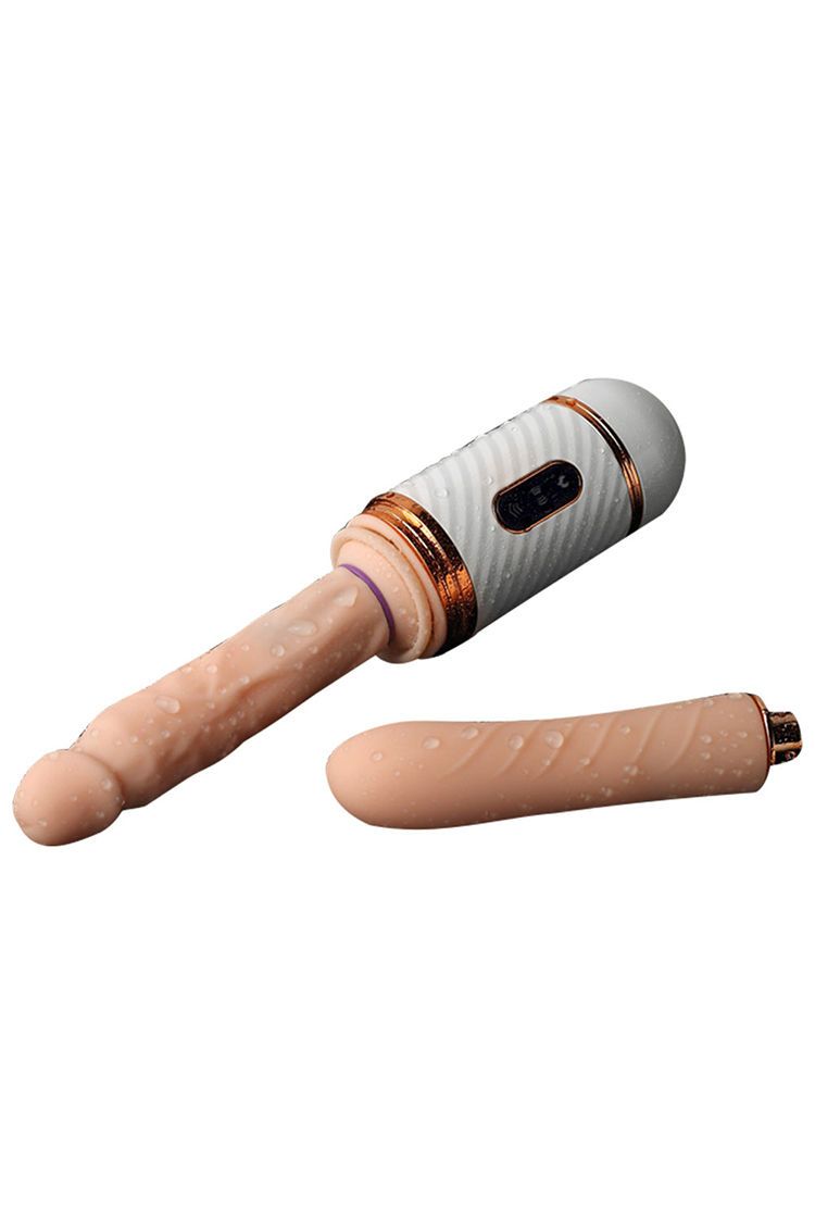 Hands Free Auto Thrusting Womens Masturbator Realistic Dildo Vibrator