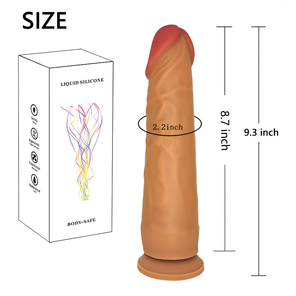 Super Soft Realistic Male Cock Dildo