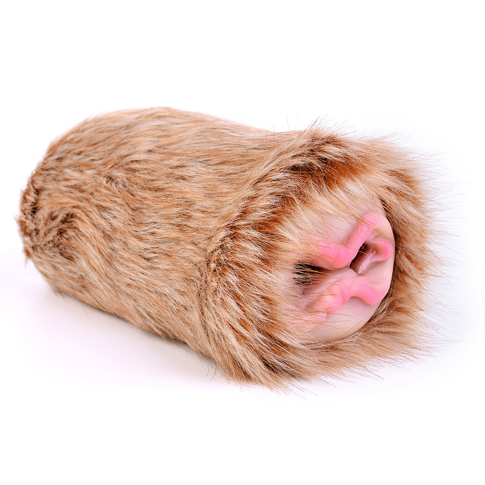 Realistic Furry Elk Pocket Pussy