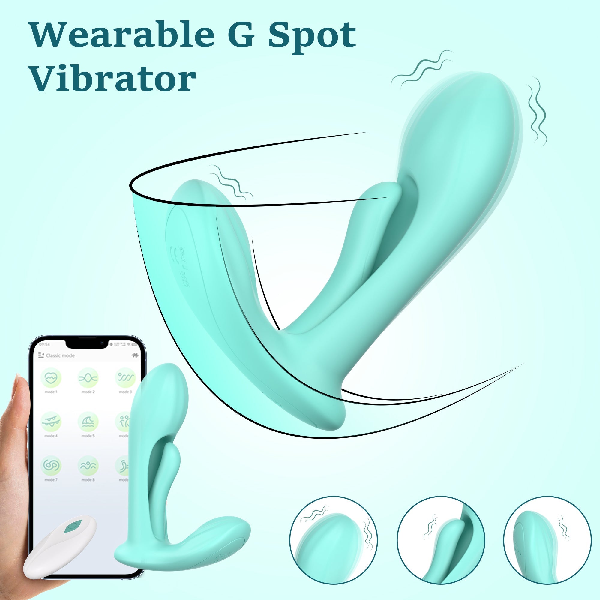 Triple Stimulation C A G Spot Pleasure Vibrating Panties