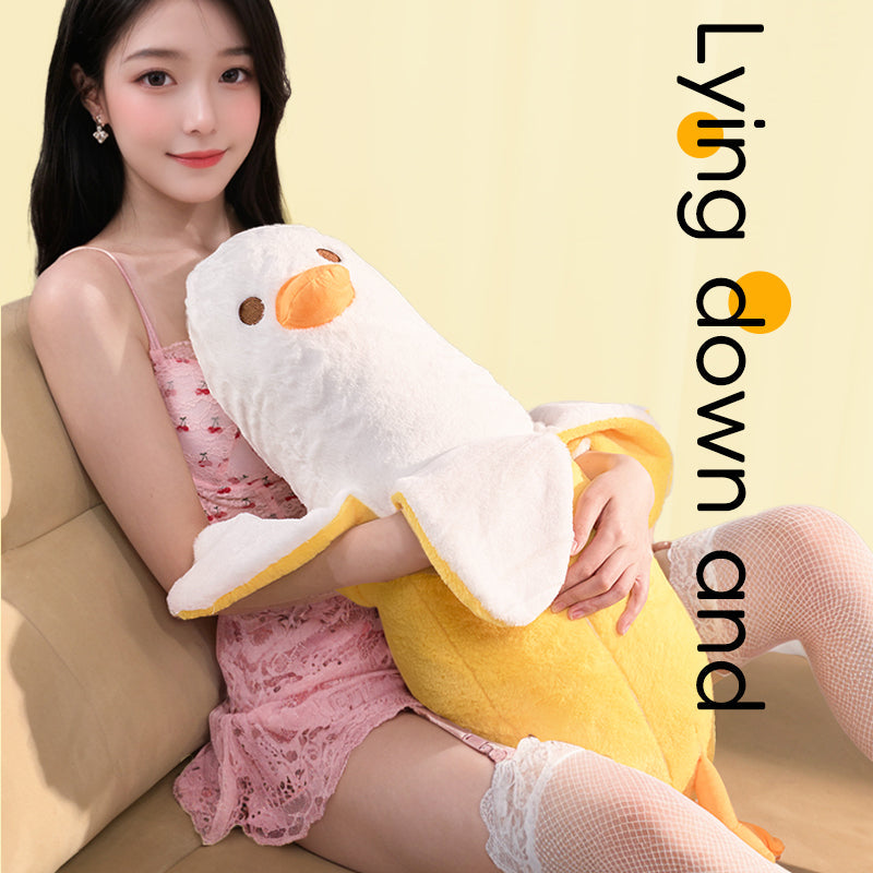 Banana Duck Plush Toy Discreet Dildo Thrusting Machine