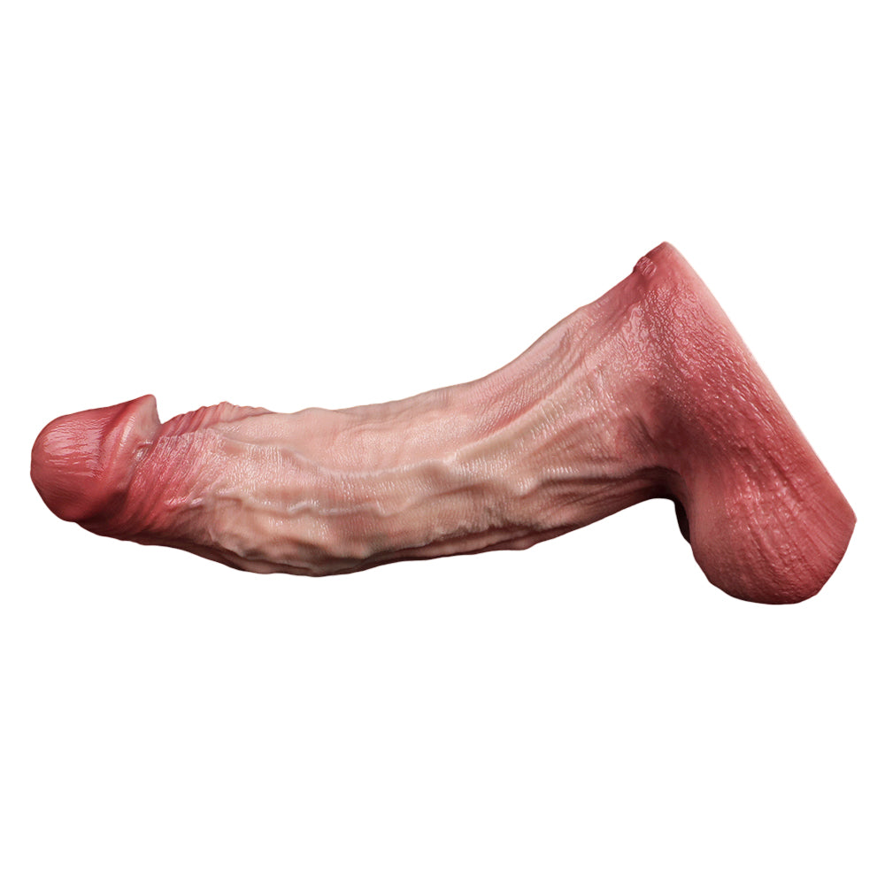 7 Inch Curved G Spot Dual Density Realistic Dildo
