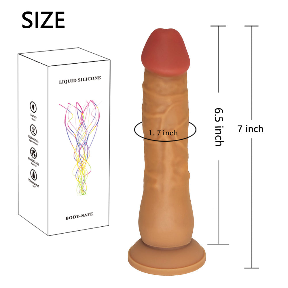 Super Soft Realistic Male Cock Dildo
