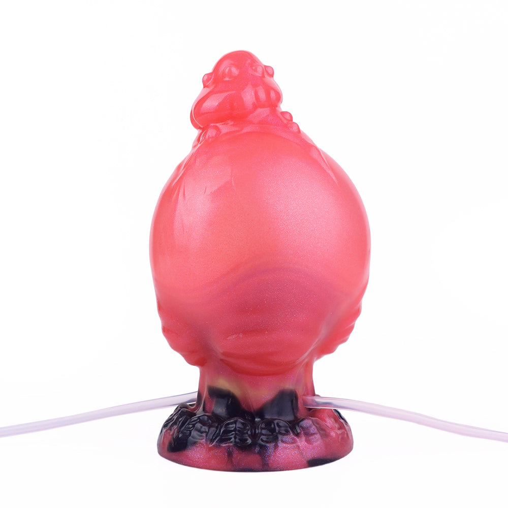 Dragon Studded Squirting Inflatable Knot Dildo
