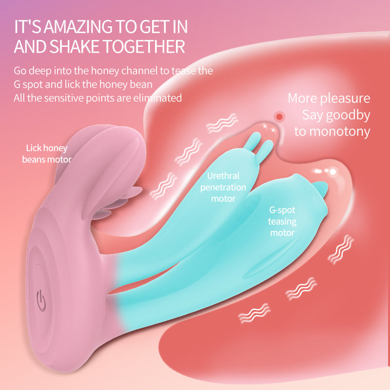 Smart App Controlled Wearable Vibrating Panties