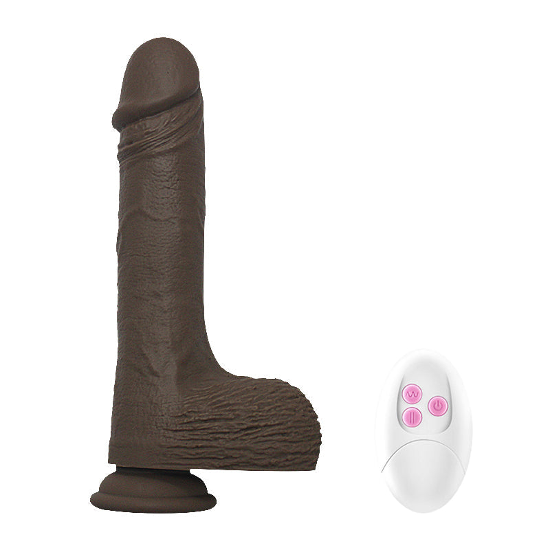 9 Inch Black Penis Realistic Thrusting Dildo