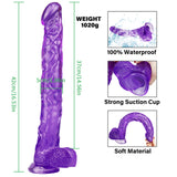 画像をギャラリー ビューアにロード Anal purple dildo