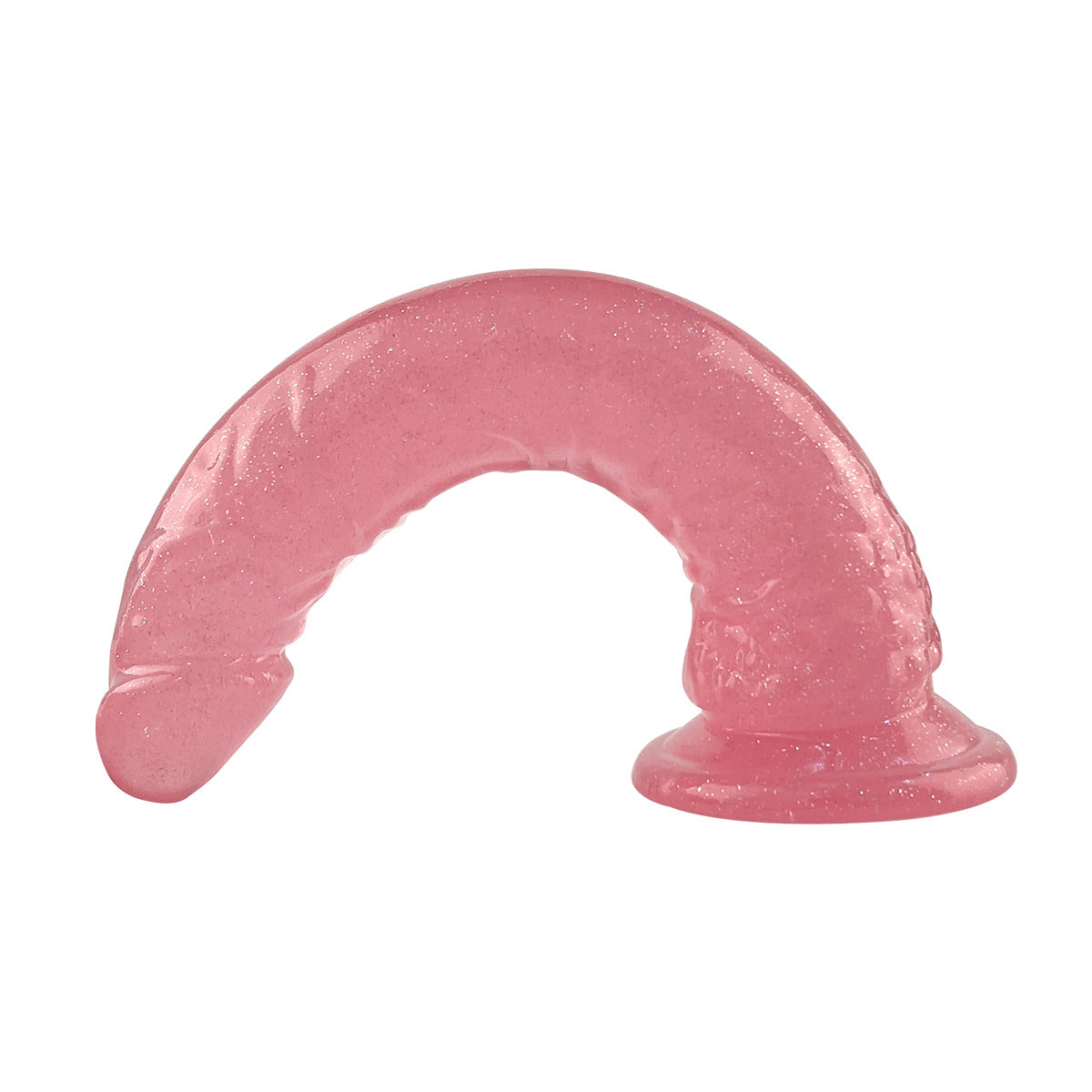 7 Inch Pink Glow in the Dark Anal Dildo