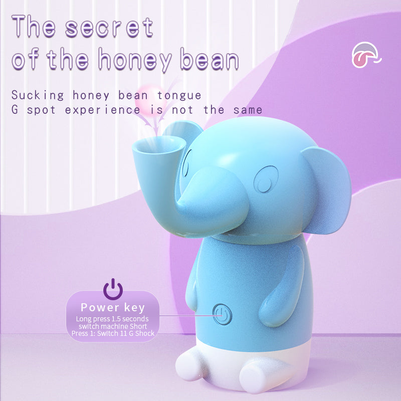 Elephant Sucking Licking Clitoral Cute Vibrator