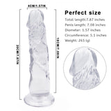 Charger l&#39;image dans la galerie, 8 Inch Jelly Dildo