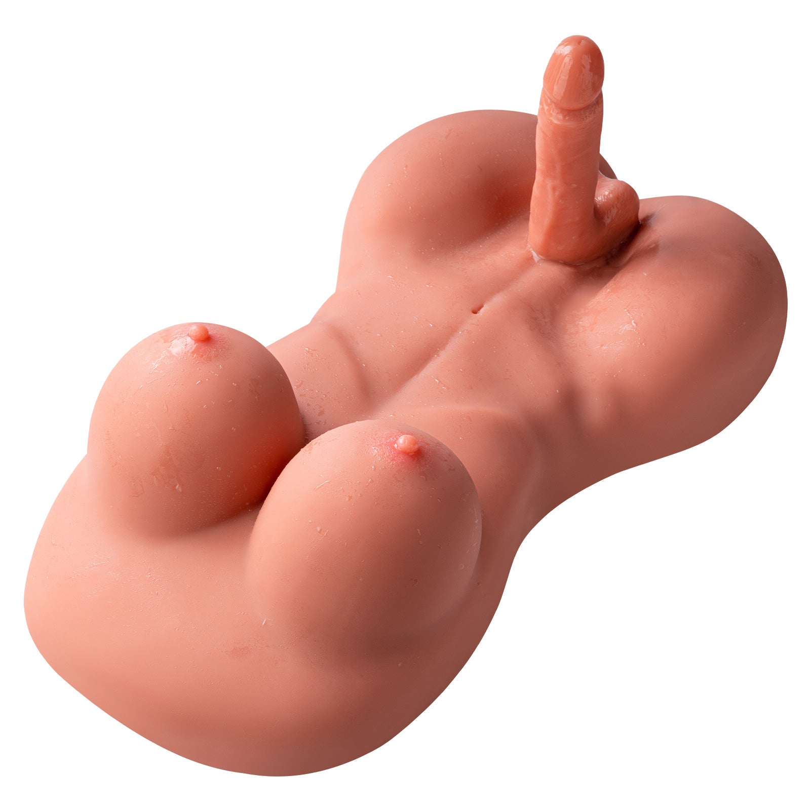 16Lb Shemale Torso Sex Toy With 6.6″ Dildo