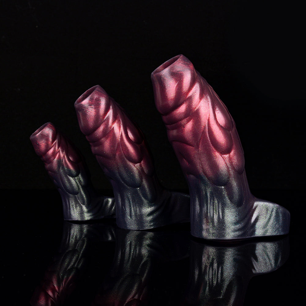 5 Inch Dragon Scale Silicone Penis Enlargement Sleeve—Multiple sizes