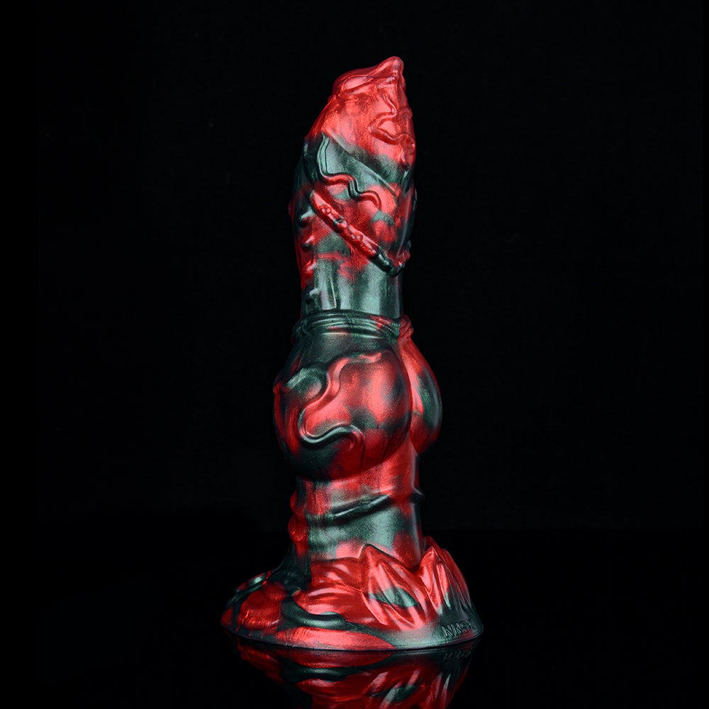 9 Inch Animal Knot Silicone Dog Dildo