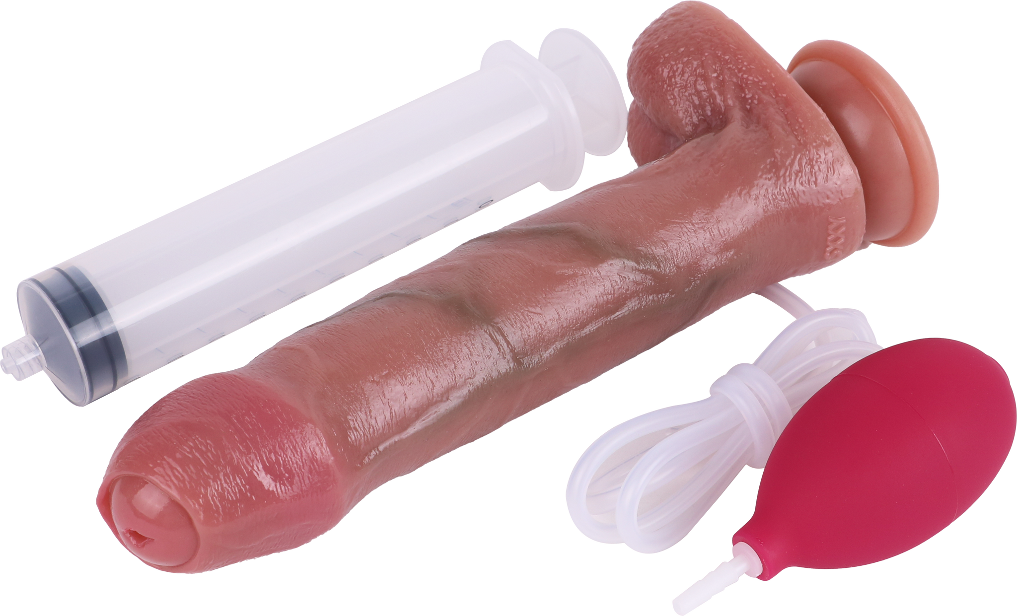 9 Inch Realistic Squirting Uncircumcised Dildo