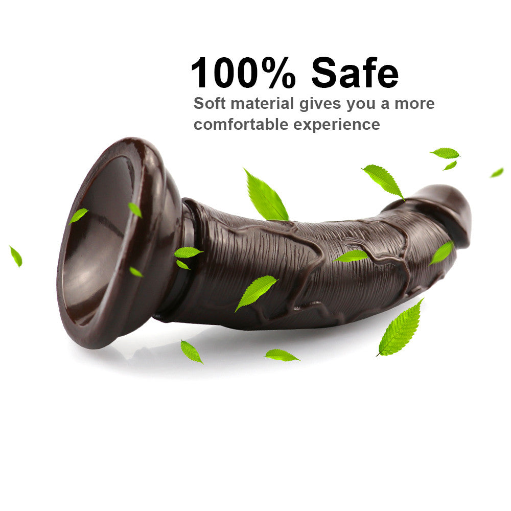 6 Inch Beginner Curved Small Dildo