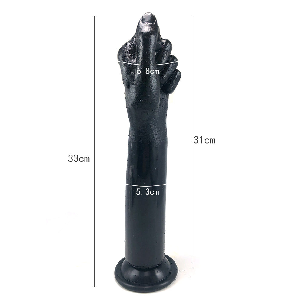 13 Inch Long Soft Fist Dildo With Suction Cup