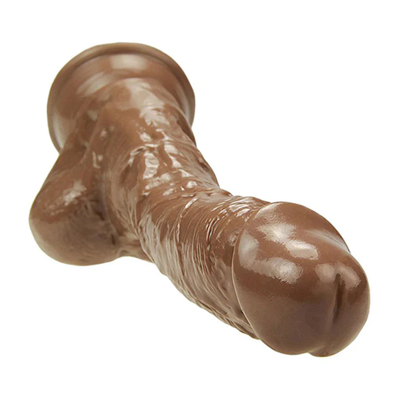 9 Inch Brown Realistic Male Penis Dildo
