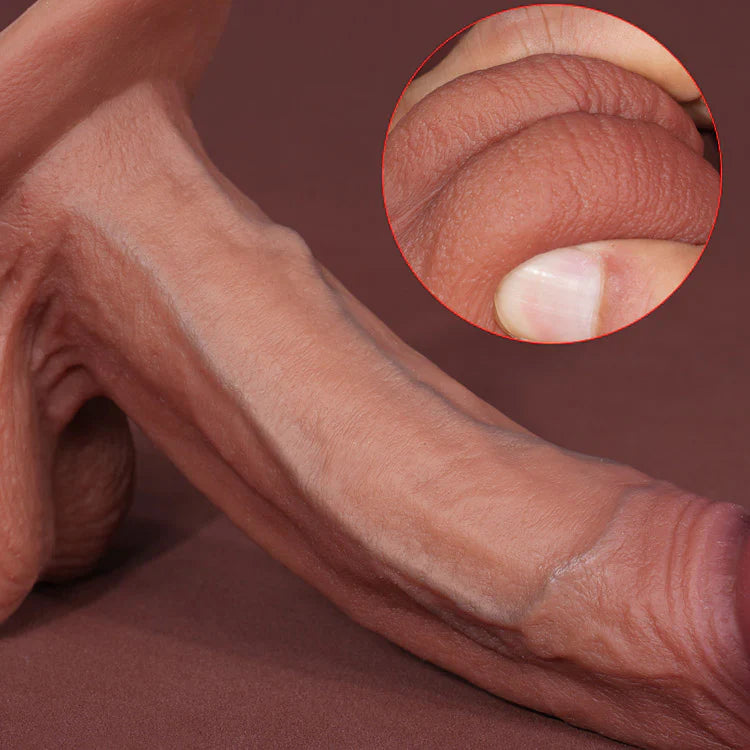 Silicone Soft Curved G Spot Realistic Dildo