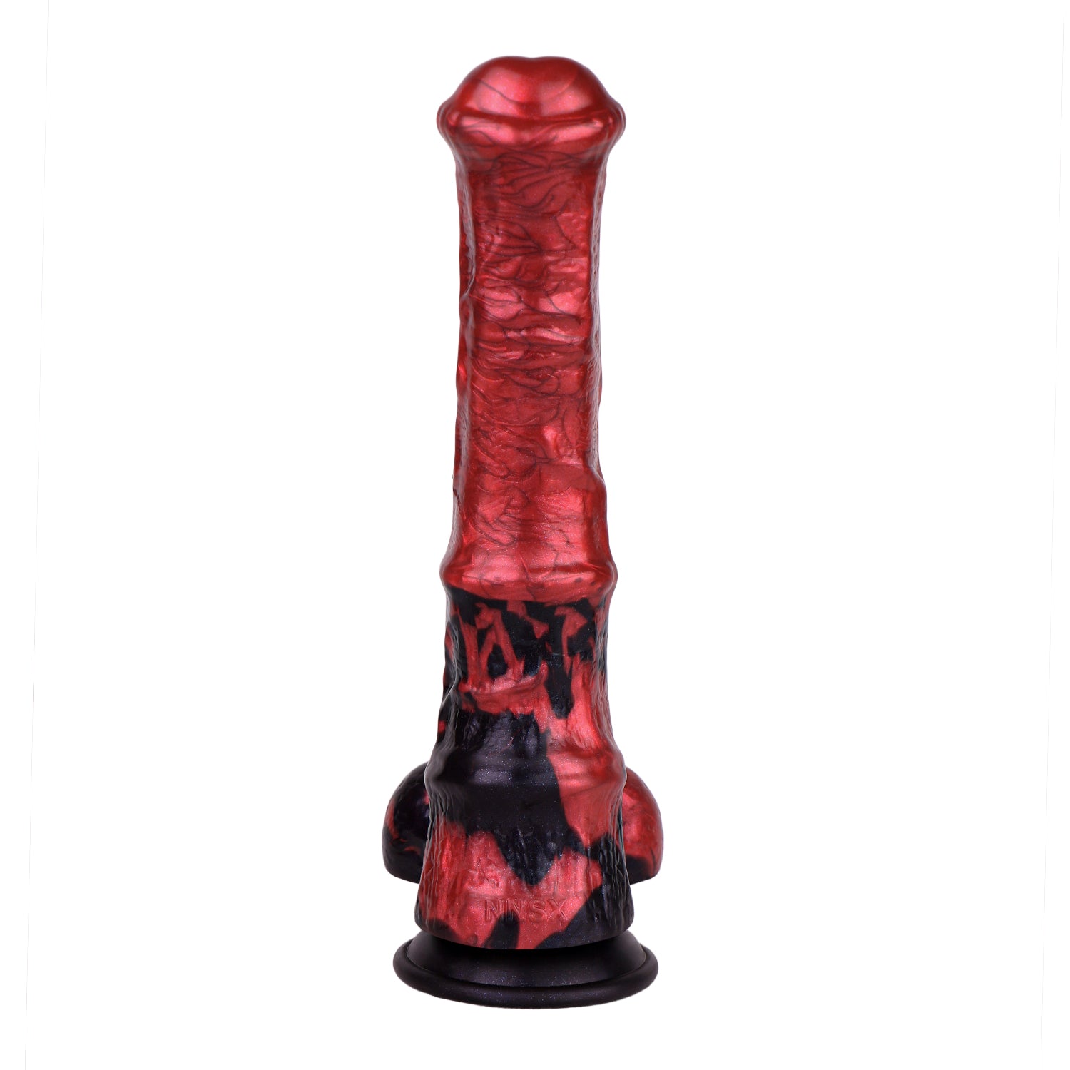 Red Realistic Silicone Big Beast Horse Dildo