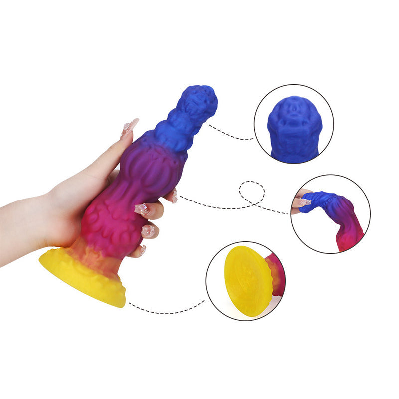 Silicone Double Knot Fantasy Dragon Dildo