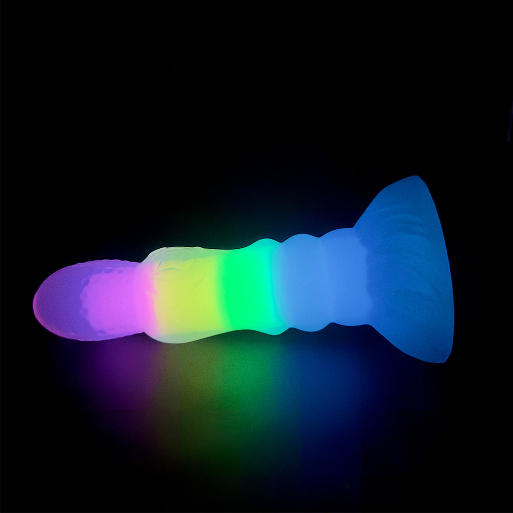 Unicorn Glow-in-the-Dark Anal Dildo