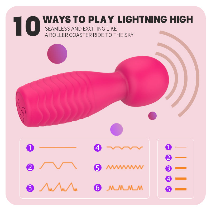 Mini Cute AV Massager Wand Vibrator