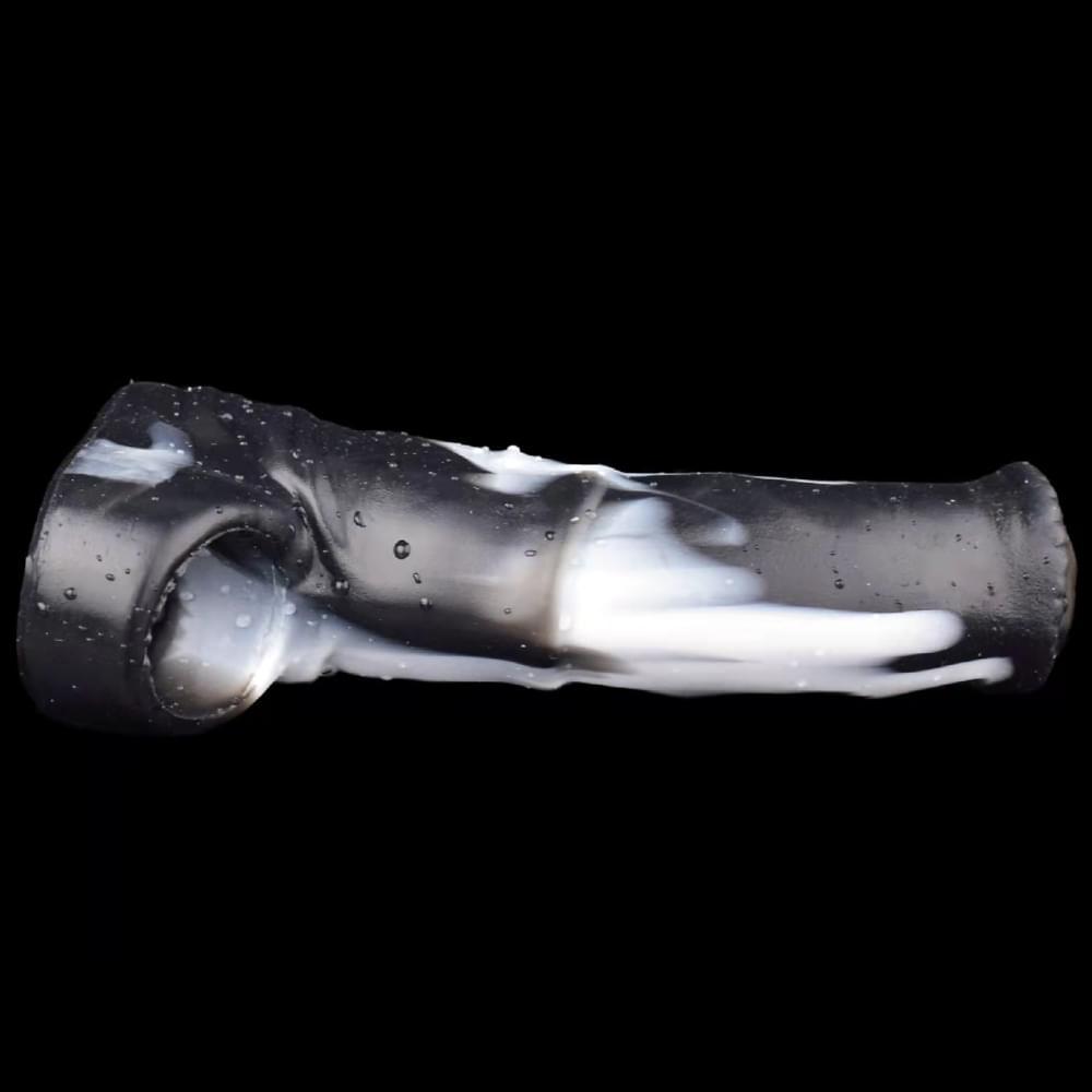 6 Inch Silicone Hollow Dildo Horse Cock Sleeve