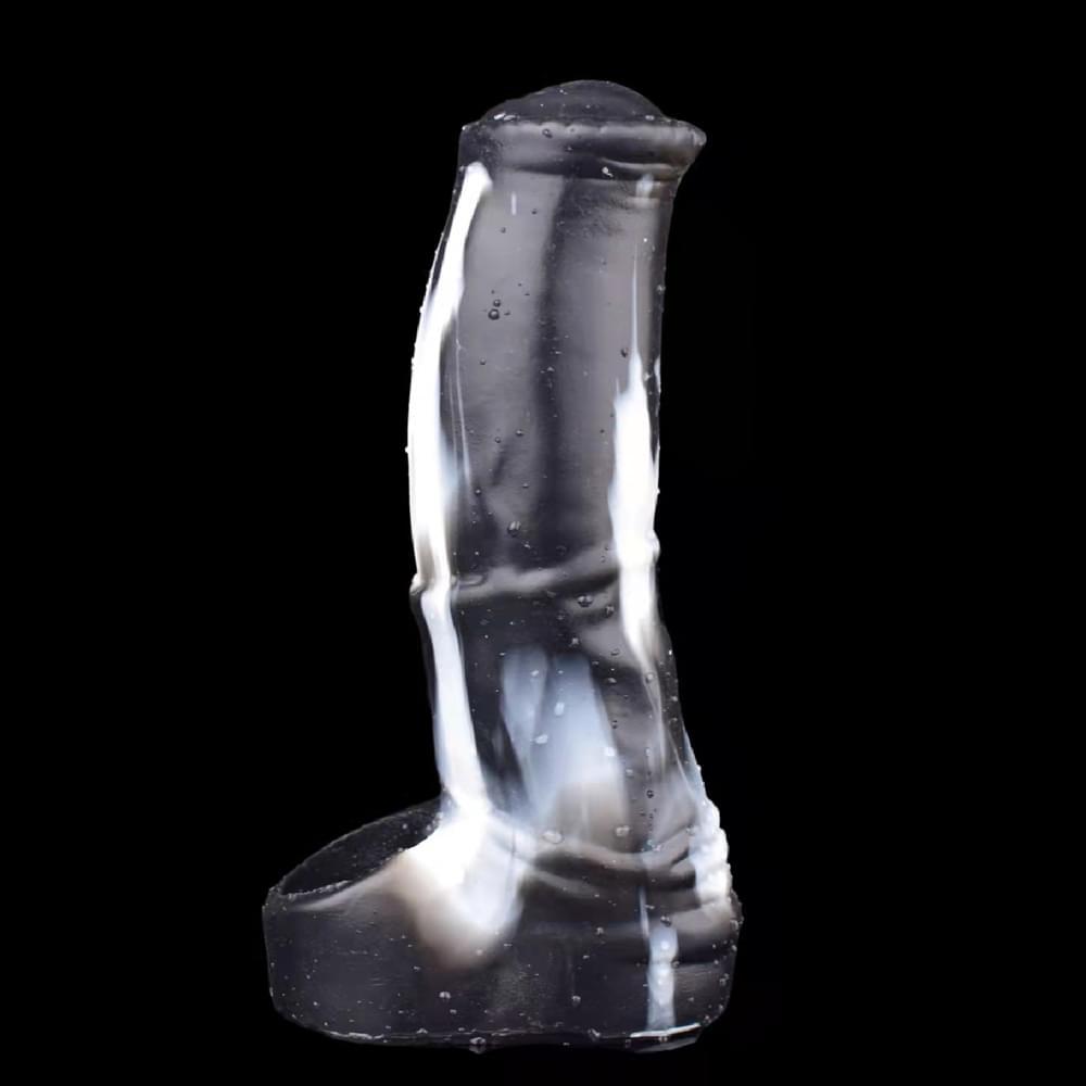 6 Inch Silicone Hollow Dildo Horse Cock Sleeve