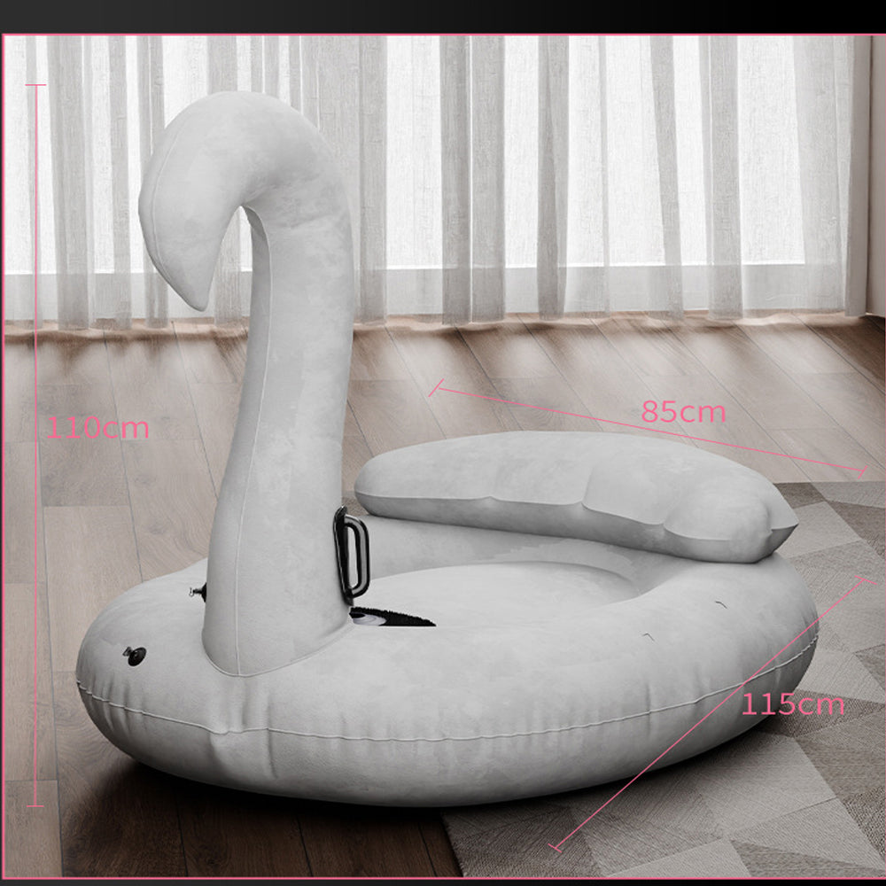Swan Inflatable Mat Adult Toy Sex Pillow