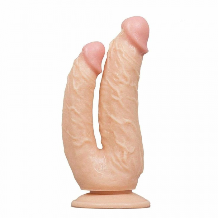 8 Inch Realistic Wearable Double Penetration Dildo