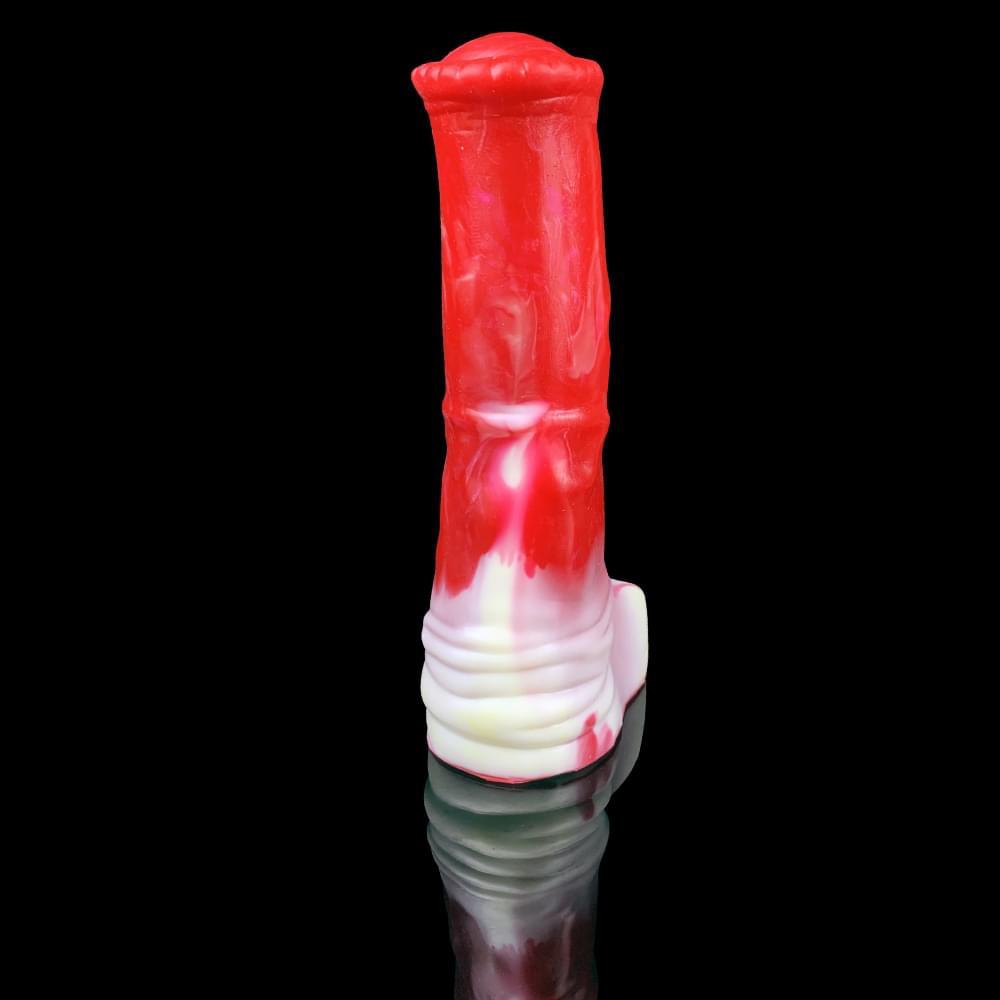Red 6 Inch Animal Cock Penis Sleeve